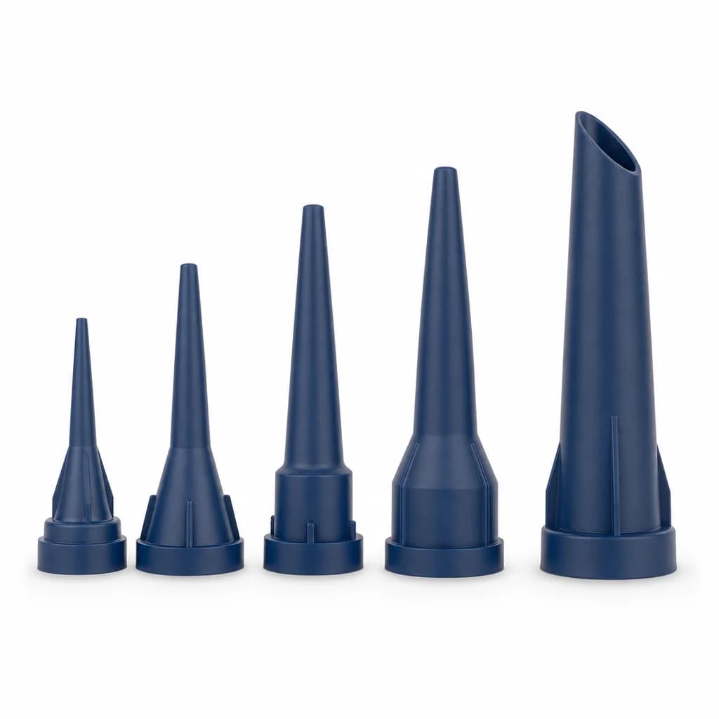 5-Piece Nozzle/Finishing Tip Set (sizes S/M/L/XL/XXL)