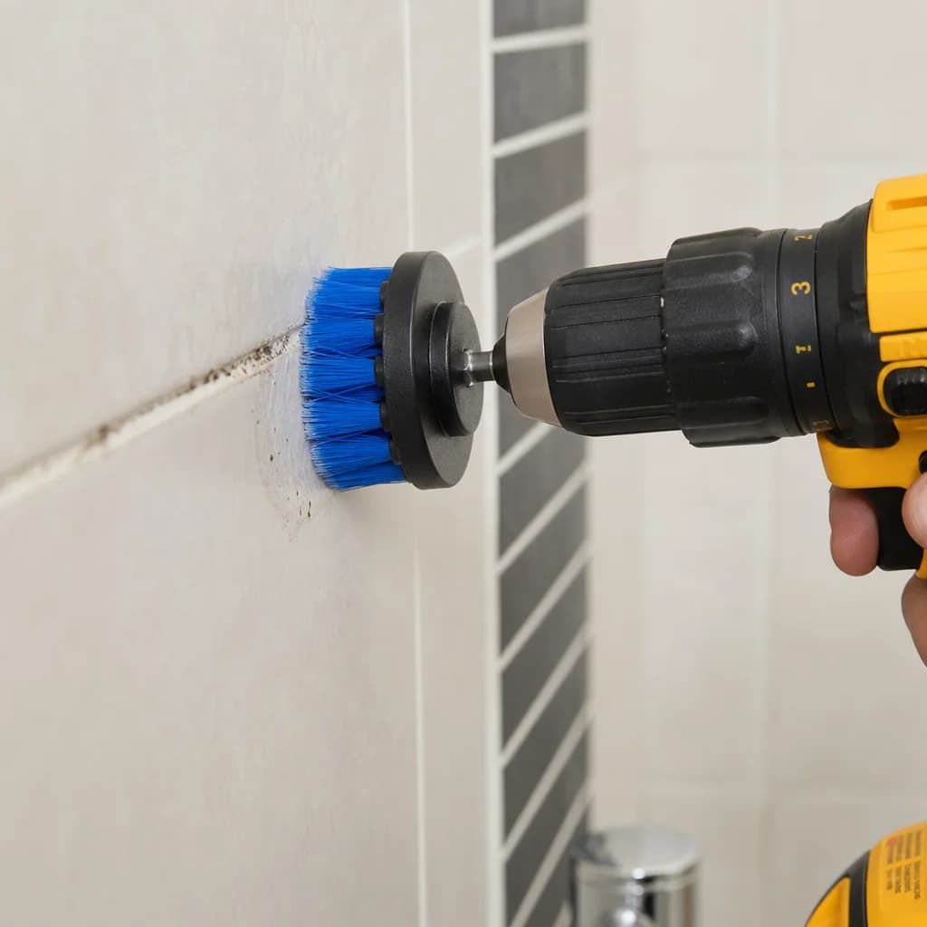 Power Grout Brush Attachment Set