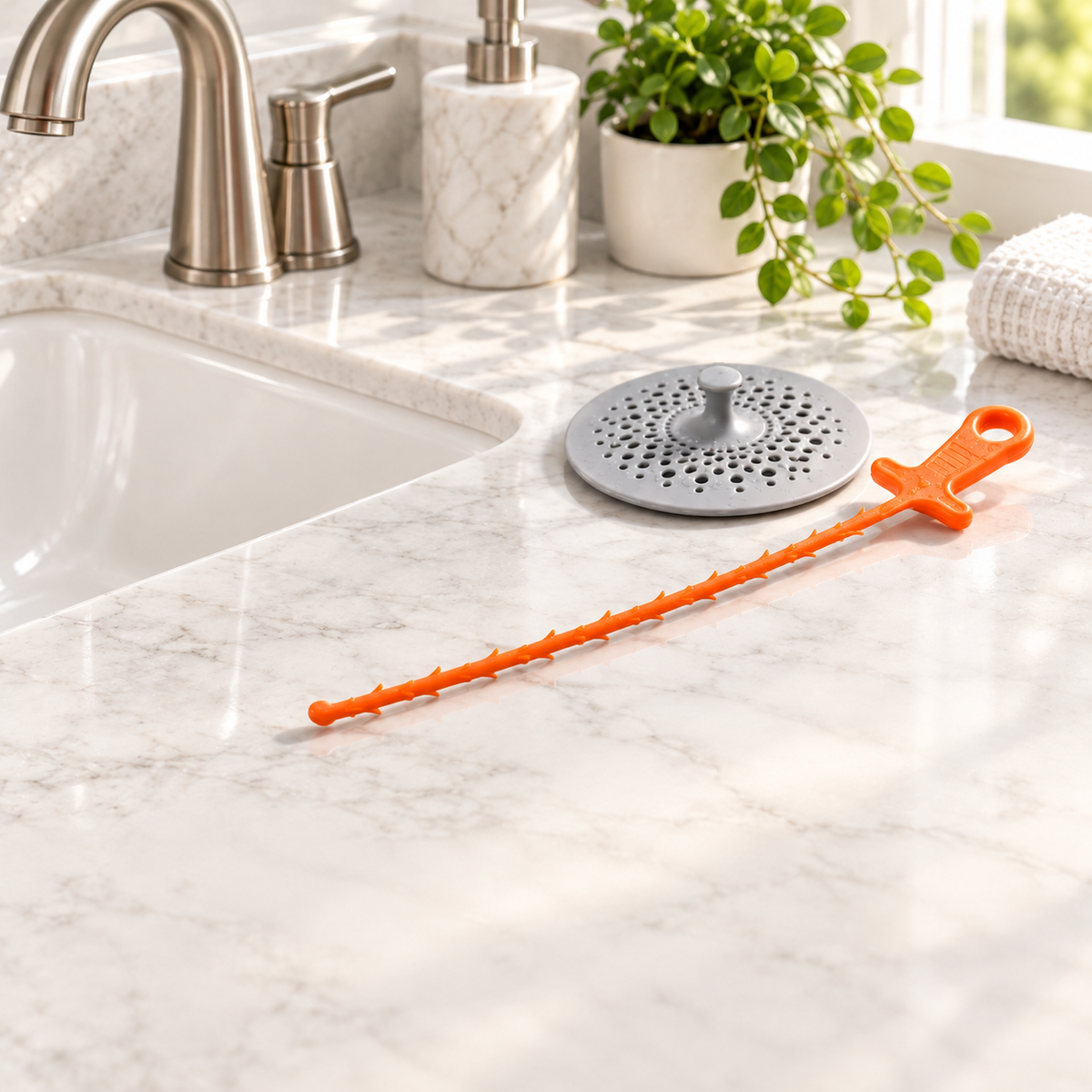 Bathroom Drain Defense Kit