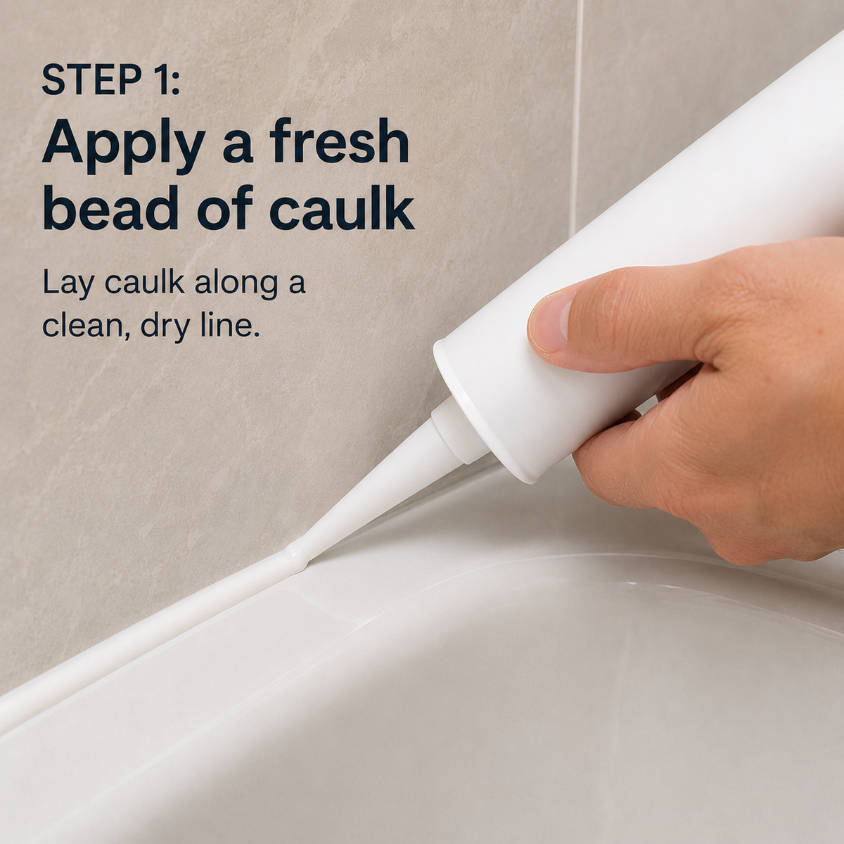 Caulk Finishing Smoother Tool