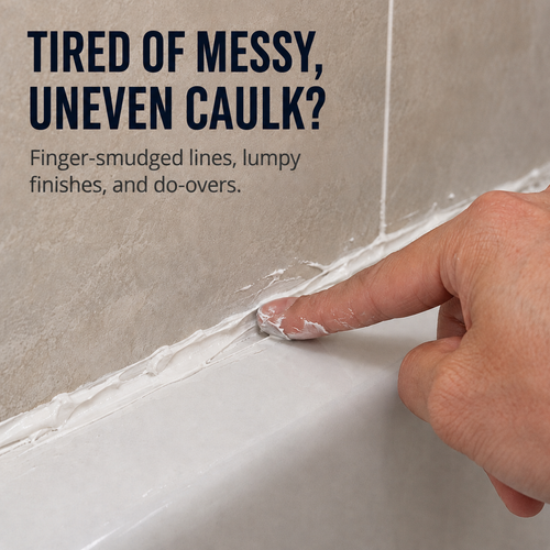 Caulk Finishing Smoother Tool