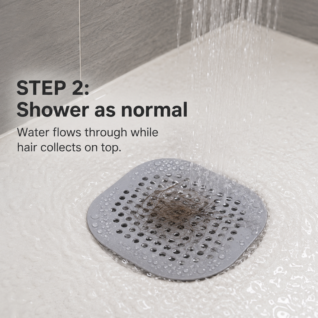 Shower Drain Hair Catcher