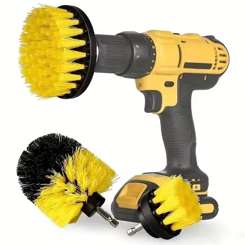Power Grout Brush Attachment Set