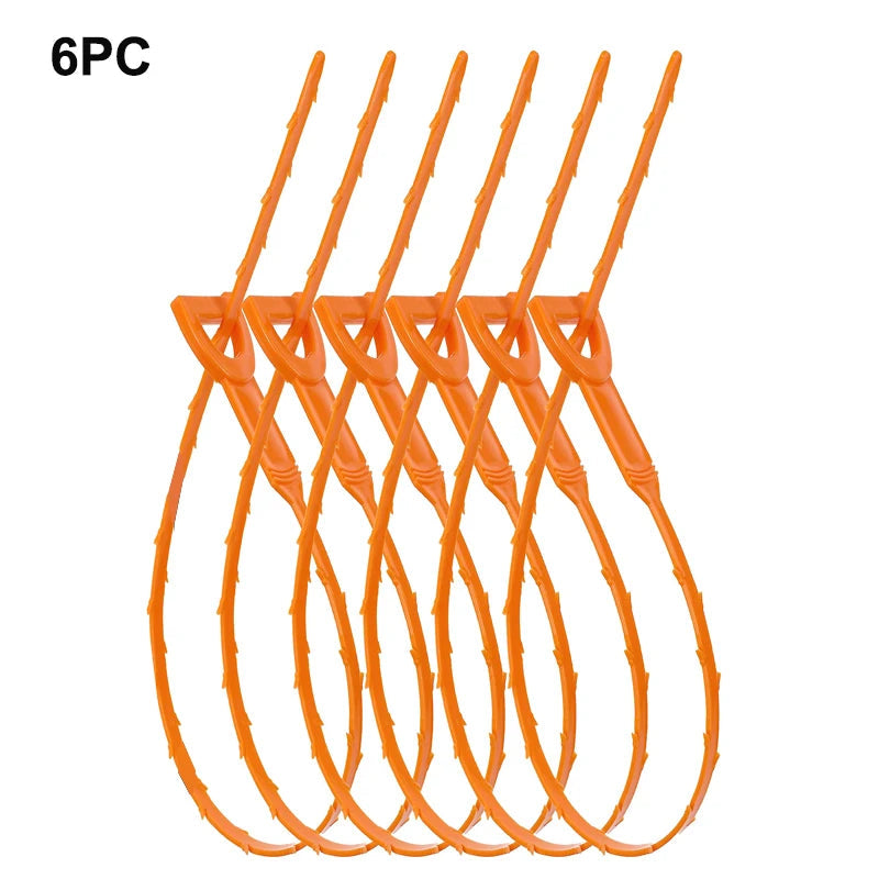 6-Piece Drain Clog Removal Kit