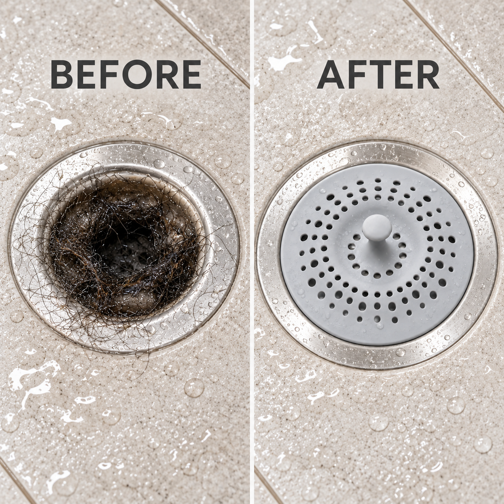 Bathroom Drain Defense Kit