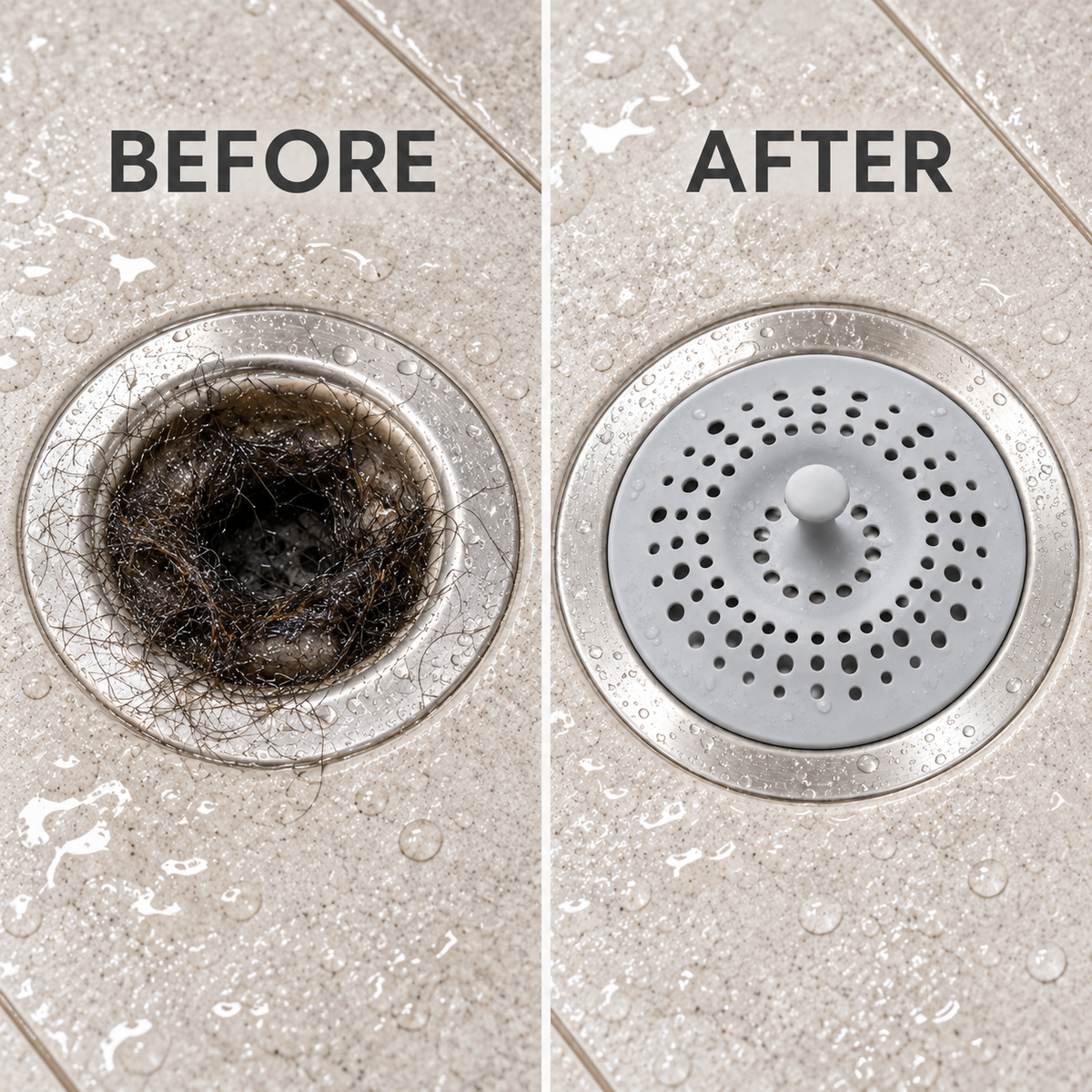 Bathroom Drain Defense Kit
